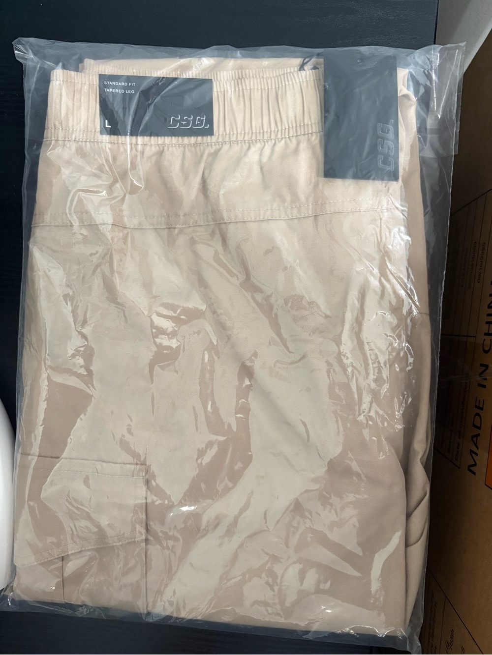 CSG Men’s Tan Cargo pants - Comfortable Everyday Pants